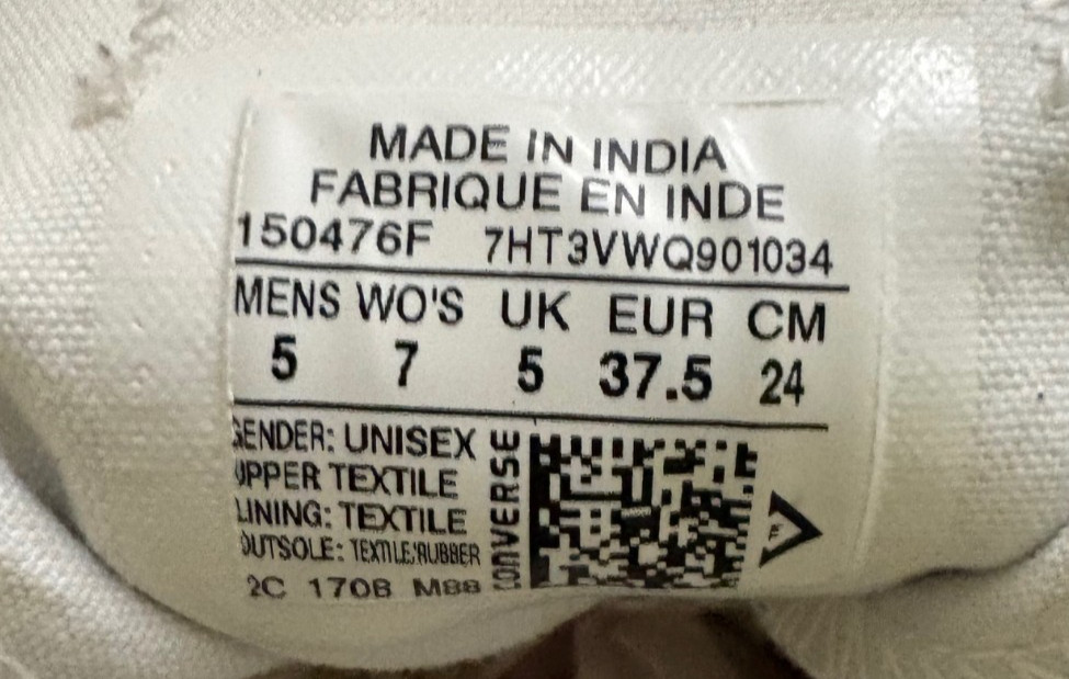 Converse All Stars Tennis Shoes Sneakers Green Unisex Women 7 Men 5 Low Top VGUC thumbnail 10