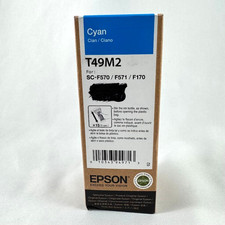 Genuine Epson T49M2 CYAN Dye Sublimation Ink for SC-F570/F571/F170 Printer