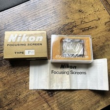 Vintage Nikon Focusing Screen Type A for Nikon F From JAPAN