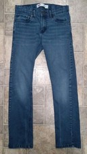 Levi's 511 Jeans Boys 12 26X26 Blue Denim Cotton Stretch Slim Fit Straight Leg