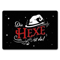 FußMatte In 35X50 Cm Ohne Rand Im Halloween Design Mit Lustigem Spruch Und