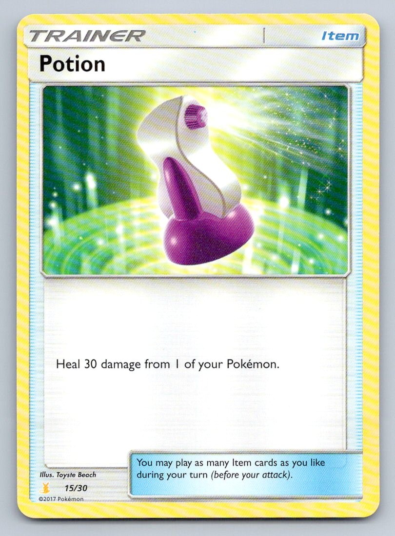 Pokemon Potion (#15) BW Trainer Kit: Excadrill & Zoroark BLW C 15/30 LP