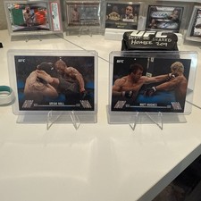 2017 Topps Vintage UFC Numbered Legend Lot If Matt Hughes And Uriah Hall