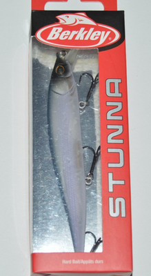 berkley stunna slow sinking bass jerkbait 4 3/8'' 1/2oz stone cold