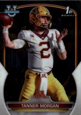 2022 Bowman University Chrome Tanner Morgan #11 Minnesota Golden Gophers 2H