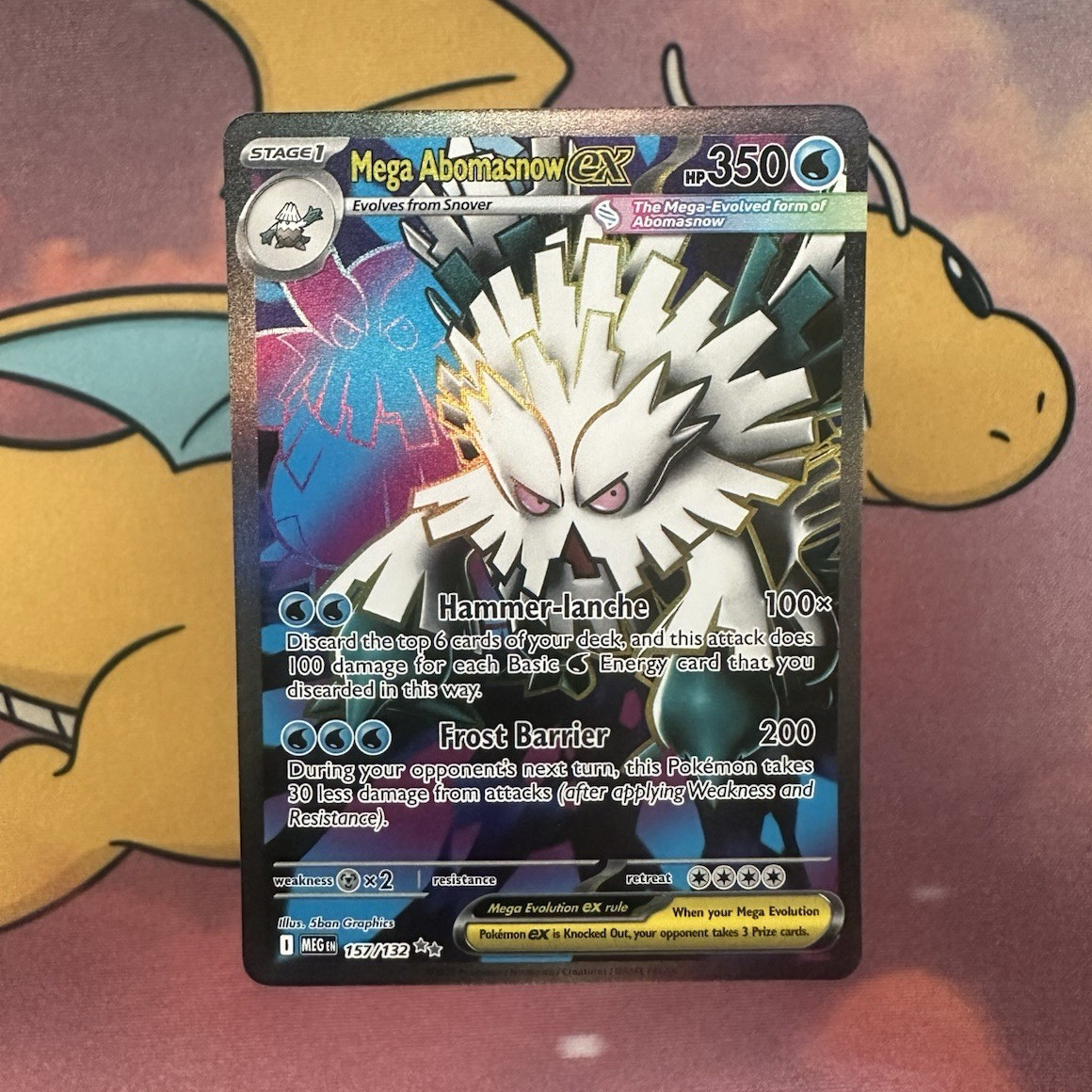 (PPupStore) Mega Abomasnow ex UR - Mega Evolution Ultra Rare - MEG 157/132 01