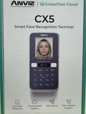 Smart FaceRecognition Terminal Biometric Time Attendance Clock Small Busines. A9