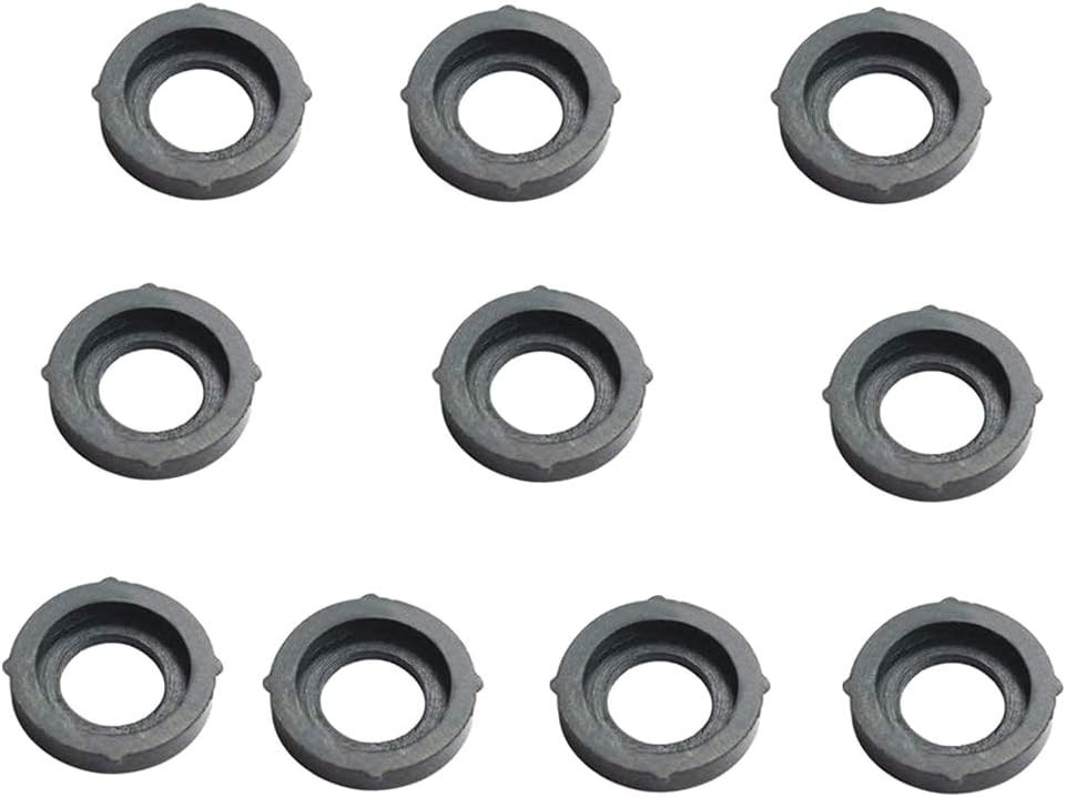 10 Pack Heavy Duty Rubber Hose Washers for 34 Inch Garden Hoses