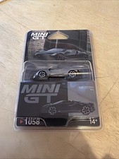 Mini GT 1058- CHASE - Bugatti W16 Mistral Black
