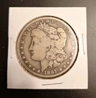 1887 O Morgan Silver Dollar