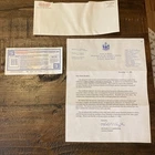 1991 RARE Nintendo Lawsuit Settlement $5 Redemption Certificate Maine Letter VTG