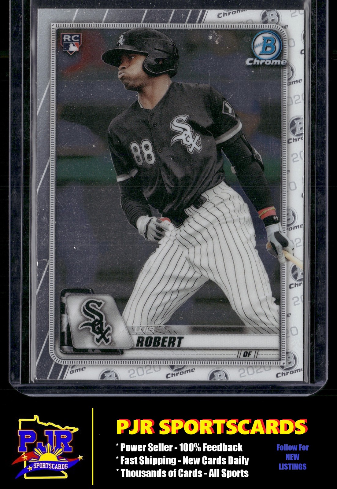 Luis Robert 2020 Bowman Chrome #8 Chicago White Sox Rookie