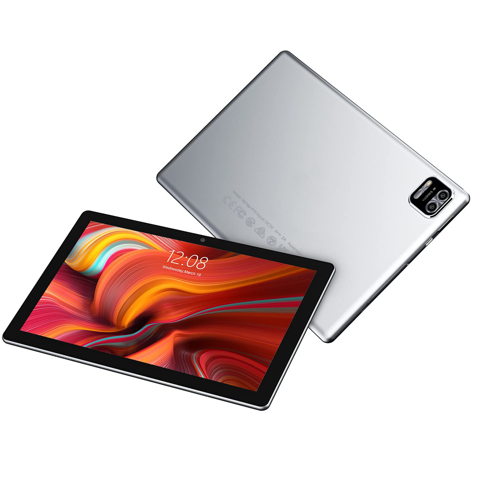 10'' Android 12 Tablet 10 inch Tablet Octa-Core 5GWiFi6 3GB RAM 64GB ROM 6000mAh