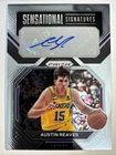 2022-23 Panini Prizm Austin Reaves Sensational Signatures Auto Autograph #SS-AR