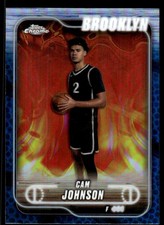 Cam Johnson 2024-25 Topps Chrome #159 Nets Insert ? SEE SCAN! FREE SHIP