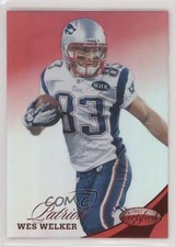 2012 Certified Mirror Red 234/250 Wes Welker #5 0a2