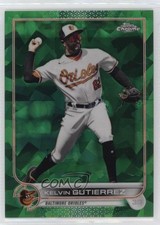 2022 Topps Chrome Update Sapphire Edition Green 16/75 Kelvin Gutierrez ut4