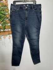 Old Navy Jeans Womens 18 High Rise Rockstar Super Skinny NWT READ 