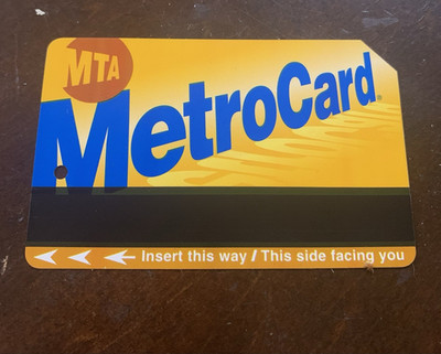 MTA MetroCard Subway Fare Card  Walk, don t run in the subway  Expires 12/31/25