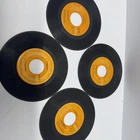 Lot Of 4 Elvis Presley 45 Rpm Records No Sleeves Orange Label HTF