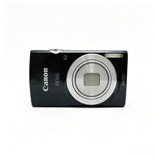 Canon IXUS 180 20MP CCD Vintage Compact Digital Camera 8x Zoom HD Black English