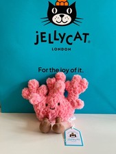 AUTHENTIC‼️Jellycat Amuseables Coral Plush - NWT & Bag - Summer 2025 - FAST SHIP