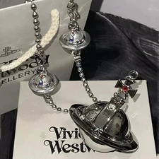 Vivienne Westwood Nana Anime Okazaki Shinichi Pendant Lighter Two Orbs Chain