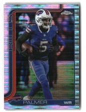 2025 Topps Chrome Joshua Palmer Pulsar Refractor Buffalo Bills #31