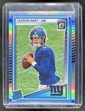 2025 Panini Donruss Optic Jaxson Dart Rated Rookie Holo Prizm #273 Giants