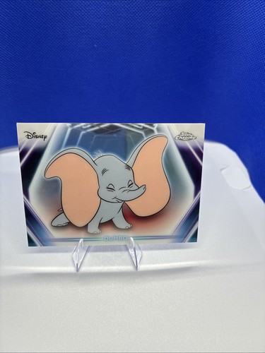 2026 Topps Disney Neon Dumbo CNE-185 Neon-Etch Chrome Refractor