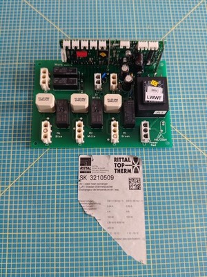 Rittal SK 3210509 Luft/Wasser-Wärmetauscher Platine Elektronik Steuerung Modul