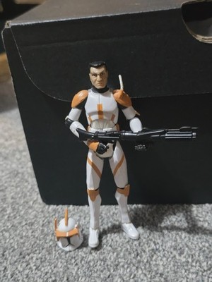 Star Wars Clone Wars Commander Cody 3,75'' Figur 2008 Phase 1 lose Hasbro