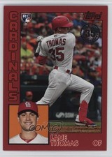 2019 Topps Update 1984 Topps Baseball Red 5/10 Lane Thomas #84-23 la5