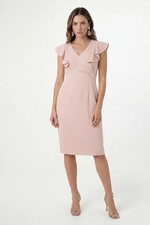 Wallis Blush Pencil Dress Womens Occasion Dresses