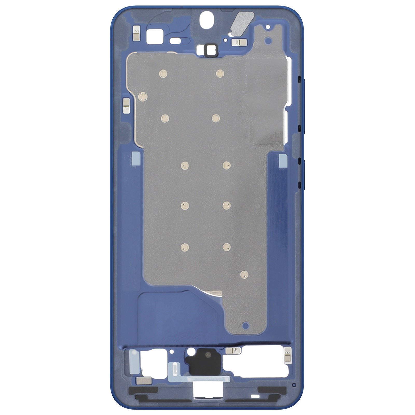 Châssis central Galaxy S25 bleu marine pour réparer un contour tordu