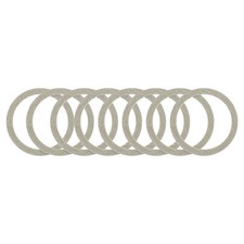 8Pcs Magnetic Sticker Ring, Metal Sparkle Magnetic Adapter Ring, Gold