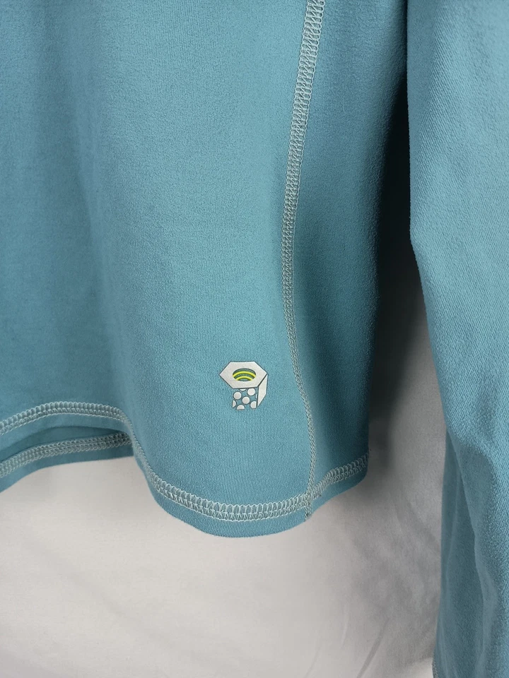 Moletom com capuz feminino Mountain Hardware manga longa compressão tamanho grande - Imagem 2 de 4