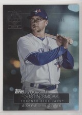 2019 Topps Transcendent VIP Party 1/1 Justin Smoak #SSB-73 z0q