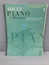 Adult Piano Adventures All-in-One Piano Course Lesson Book 1 Faber