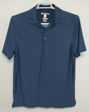 Hickey Freeman Short Sleeve Polo Shirt Men's Small Blue