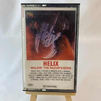Helix - Walkin' The Razor's Edge (1984 Cassette Tape) - Tested!