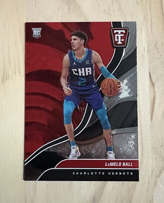 2020-21 LaMelo Ball - Panini Chronicles Totally Certified Red Rookie RC #701
