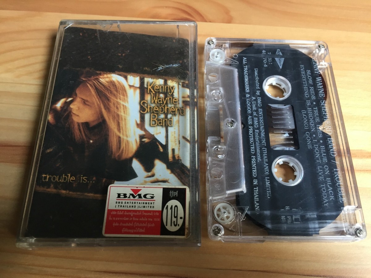 Kenny Wayne Shepherd Band Trouble Is Cassette Tape (BMG