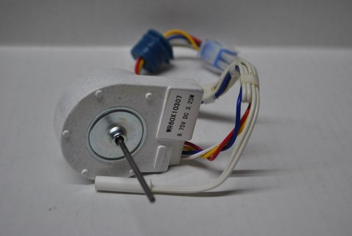 General Electric Evaporater Fan Motor and Harness w/Thermister WR60X10307 - Picture 2 of 5