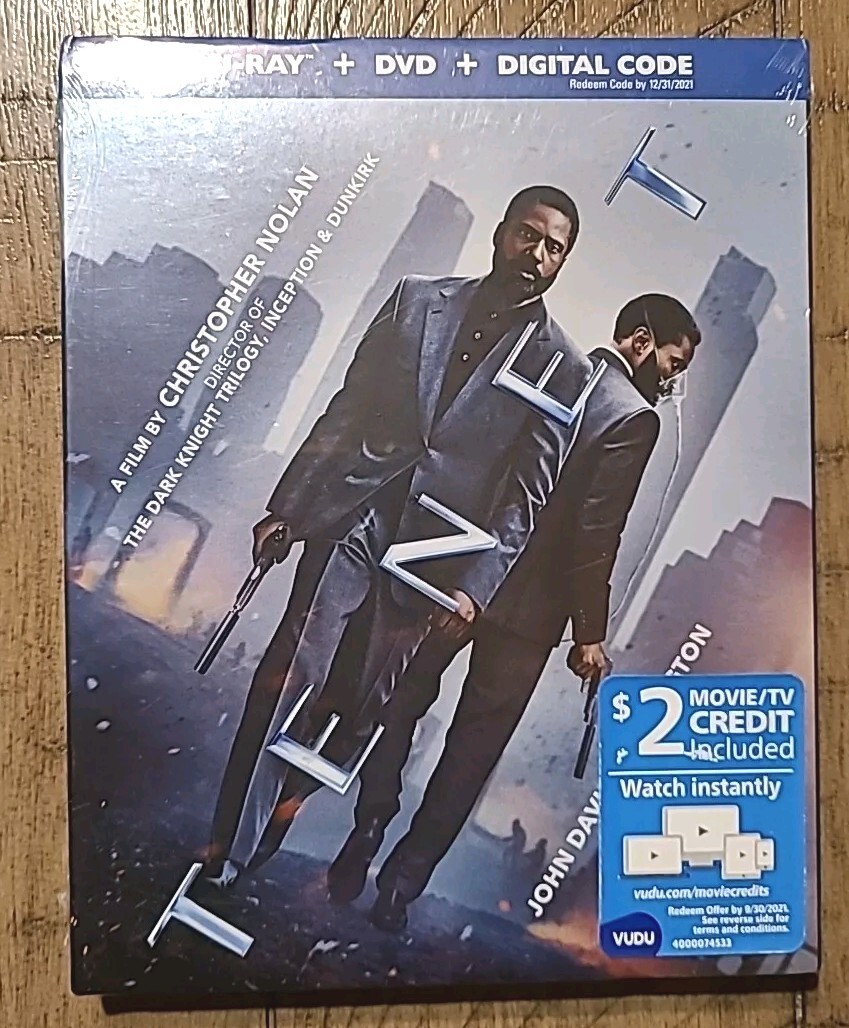 Tenet (Blu-ray, 2020) Brand New, Free Shipping!