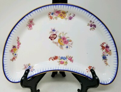 COPELAND SPODE Crescent Dish for T. Goode & Co. 1891-1900
