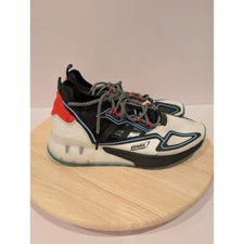 adidas Marvel x ZX 2K Boost Stark Industries White EUC Rare HTF Mens Size 8