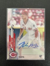 2020 Topps Chrome Update Series JOSH VANMETER Rookie RC Auto No. USA-JV CIN Reds