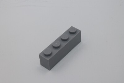 Lego 10x Basic Steine 1x4 bricks 3010 hellgrau light bluish gray