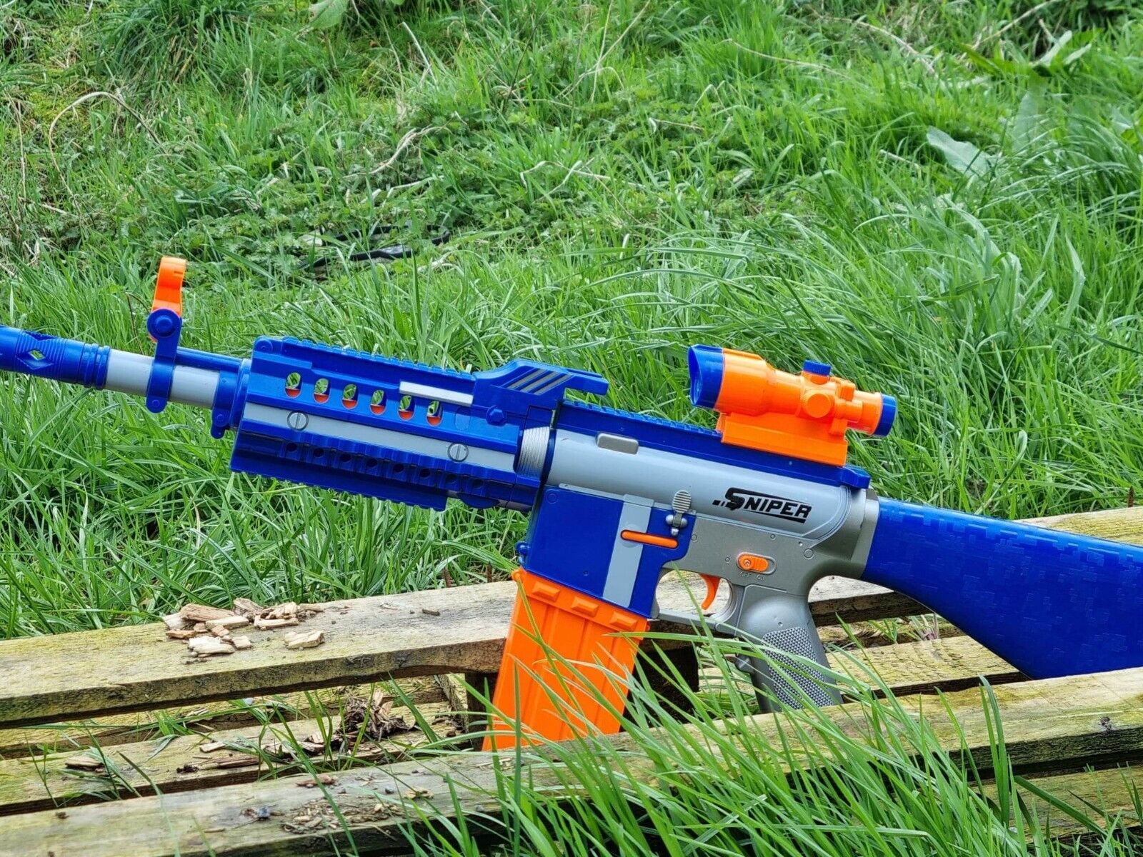 NERF BULLET Soft Dart Gun REAL LASER Warzone Fortnite Battle Army Toy Kids  UK